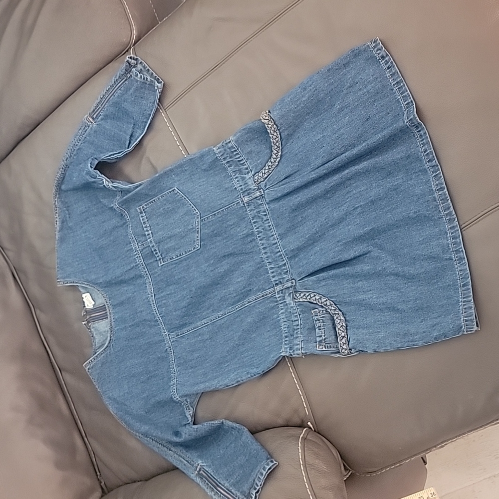 Forever 21 szS Denim Back Zip Dress  BinM